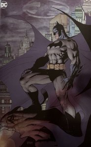 (2023) BATMAN #608 Jim Lee FOIL Variant Cover! Error Edition