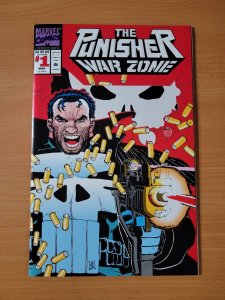 Punisher War Zone #1 Direct Market Edition ~ NEAR MINT NM ~ 1992 Marvel Comics 
