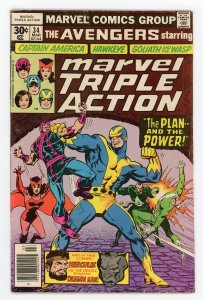 Marvel Triple Action #34 Avengers Scarlet Witch Hercules FN