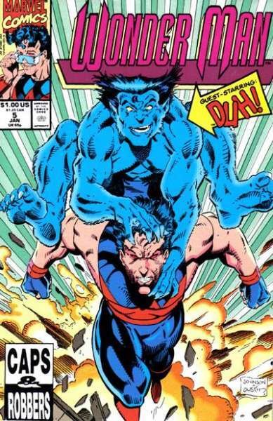 Wonder Man (1991 series) #5, VF+ (Stock photo)