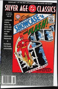 Showcase #4 Silver Age Classics Cover (1992) The Flash [Key Issue]