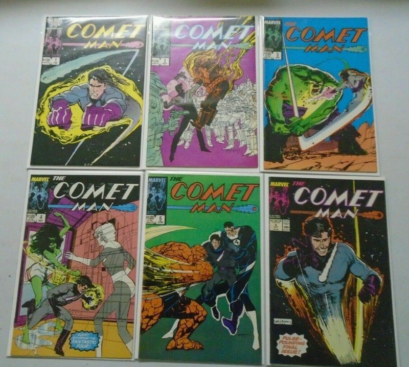 Comet Man set:#1-6 8.0 VF (1987) 