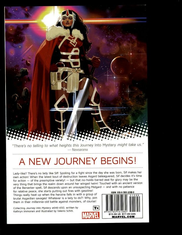 Journey Into Mystery Vol. # 1 Featuring the Lady Sif Marvel Comic Book TPB J401