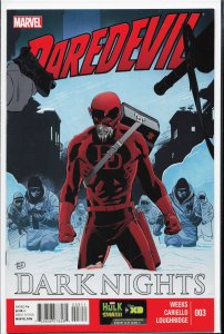 Daredevil: Dark Nights #3 (2013) Daredevil