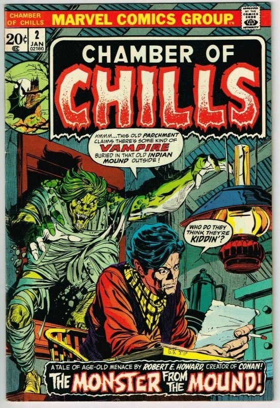 Chamber of Chills #2 (1972) - 5.5 FN- *The Monster from the Mound*