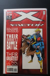 X-Factor #100 Newsstand - Deluxe Red Foil Cover (1994)