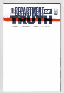 Department of Truth #18B (2022) NM (9.4) Dark actions of the past come back