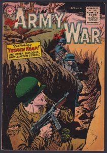 Our Army at War #39 1955 DC 4.0 Very Good comic