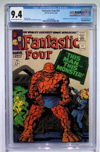 Fantastic Four #51 (1966) CGC 9.4