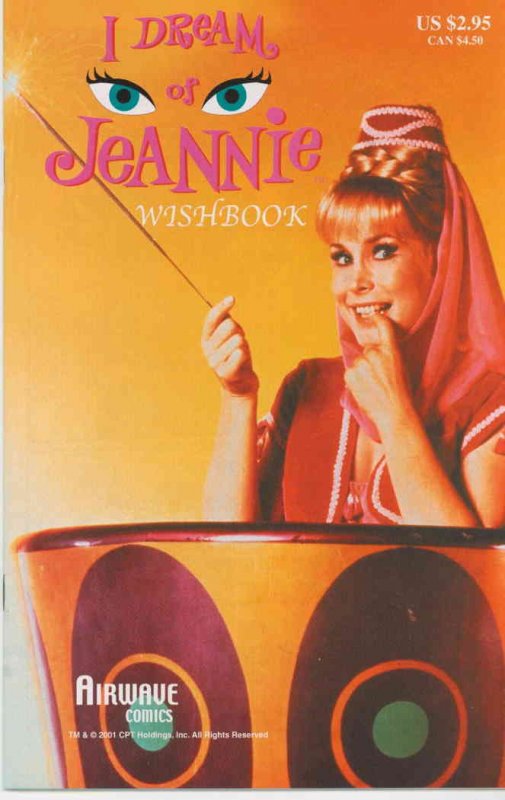 I Dream of Jeannie Wishbook #1A VF/NM ; Airwave | Barbara Eden Photo Cover