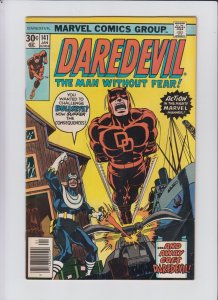 Daredevil #141 - 3rd Bullseye Appearance, Dave Cockrum, Newsstand (4.0/4.5) 1977