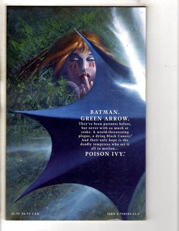 Batman Green Arrow The Poison Tomorrow DC Comics Graphic Novel Comic Book PP12