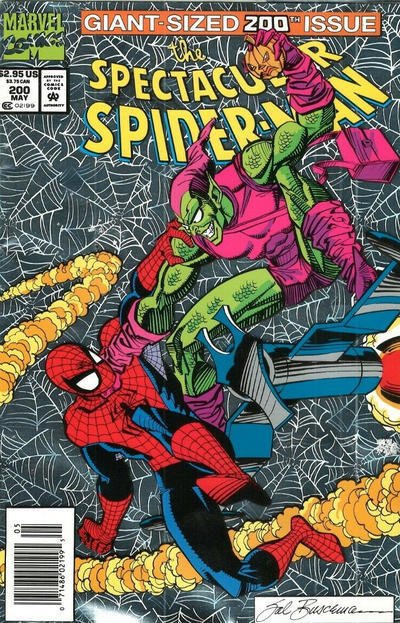 Spectacular Spider-Man, The #200 (Newsstand) FN ; Marvel | Green Goblin Foil Cov