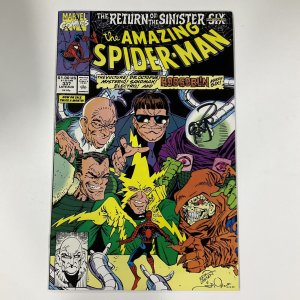 Amazing Spider-Man 337 1990 Signed by Erik Larsen Marvel NM- near mint-