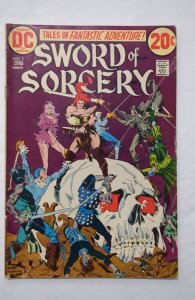 Sword of Sorcery #2 (1973) G/VG 3.0 Berni Wrightson Skull cover