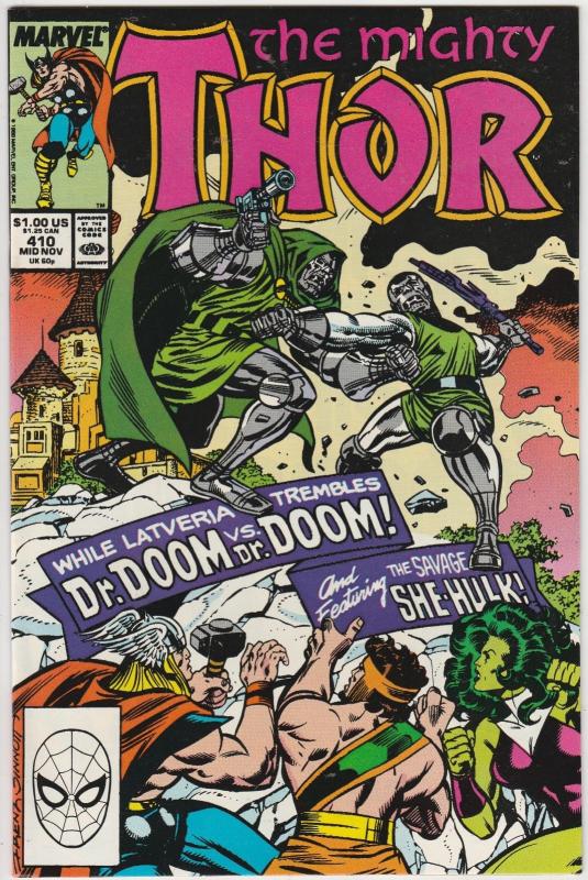 5 The Mighty Thor Marvel Comic Books # 410 429 476 478 482 Doctor Doom AH9