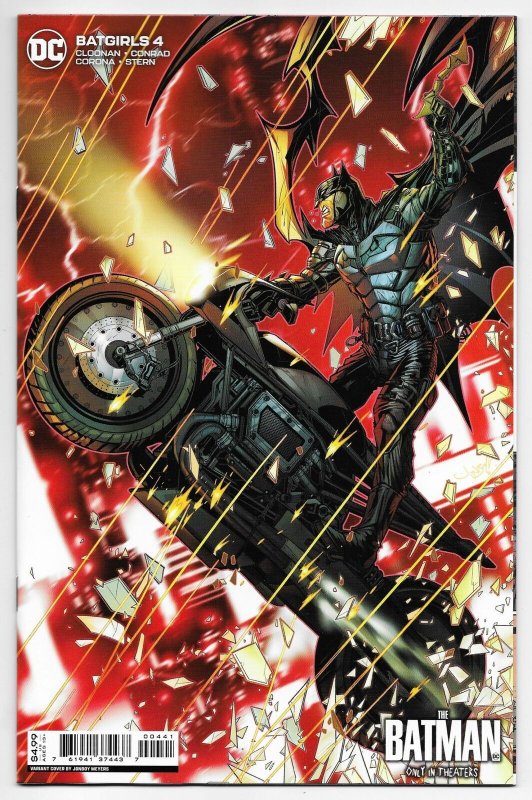 Batgirls 4 Cover C Meyers The Batman Card Stock Variant DC 2022 NM