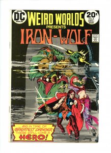 Weird Worlds #8  VG  1973  1st Appearance Iron Wolf by Howard Chaykin!
