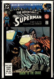 Adventures of Superman #467 (1990) Superman