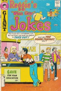 Reggie's Wise Guy Jokes #28 FAIR ; Archie | low grade comic January 1974 Giant