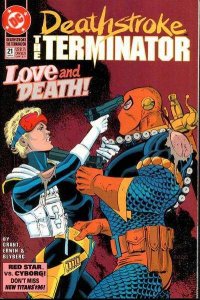 Deathstroke: The Terminator   #21, VF+ (Stock photo)