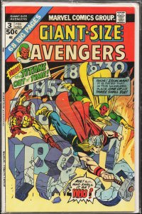 Giant-Size Avengers #3 (1975) The Avengers