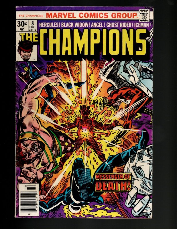 The Champions #4,5,6,7,8 (1976)