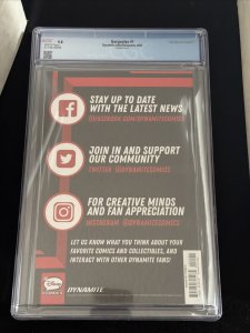 GARGOYLES #1 Cover S ; Jae Lee Dynamite Comics 2022 CGC 9.8