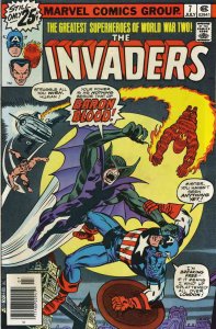 Invaders #7 GD ; Marvel | low grade comic Baron Blood Jack Kirby