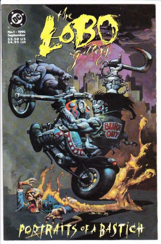 LOBO GALLERY : PORTRAITS OF A BASTICH #1, VF/NM, Simon Bisley, more DC in store