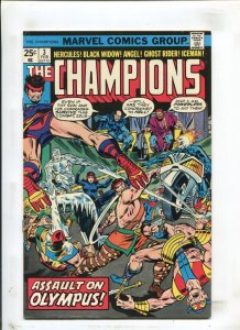 Champions #3 - Marvel Value Stamp Intact (6.0) 1976