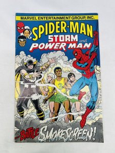 Marvel Entertainment SPIDERMAN #1 Storm and Power Man Premier First Edition 1992