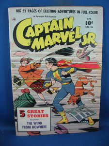 CAPTAIN MARVEL JR 96 VF 1951 FAWCETT 