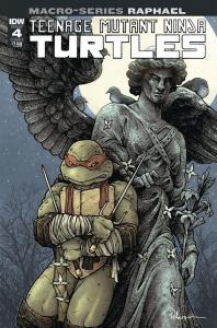 TMNT MACROSERIES MICHELANGELO (2018 IDW) #4 PRESALE-12/12