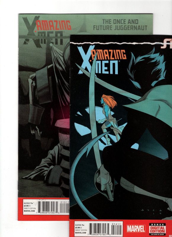 Amazing X-Men #14 & #15 (2015, Marvel Comics) 