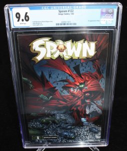 Spawn #122 (CGC 9.6) White Pages - 1st Appearance of Nyx - 2003