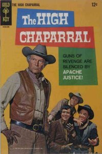 High Chaparral, The #1 VG ; Gold Key | low grade comic August 1968 Apache Justic