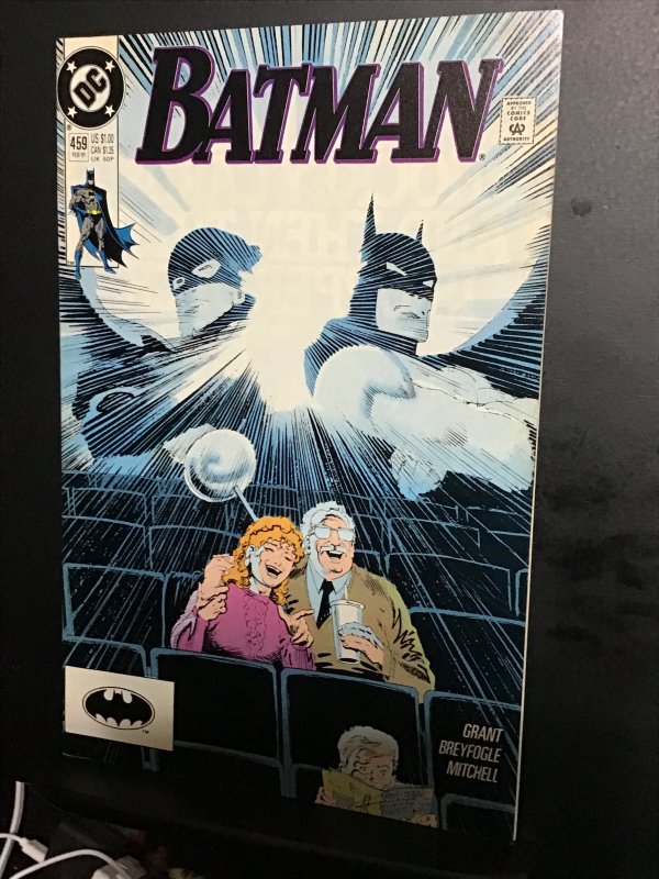 Batman #459 (1991) high-grade Commissioner Gordon Key!  NM- Wow!