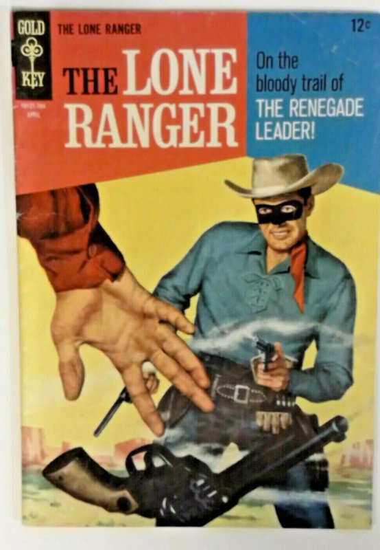 The Lone Ranger 6  FN  Gold Key 1967  Silver Age  Western Cowboy Comics