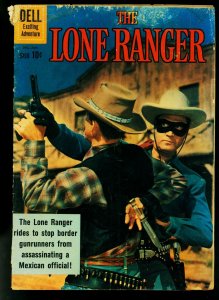 The Lone Ranger #137 1961- Clayton Moore Photo cover- Dell Western- G-