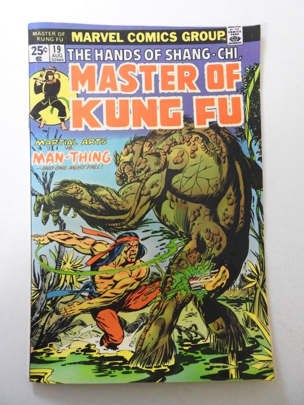 Master of Kung Fu #19 (1974) FN Condition! MVS intact!