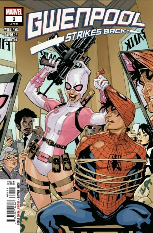 Gwenpool Strikes Back (2019) #1 VF/NM Terry Dodson Cover Spider-Man
