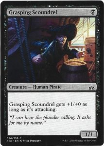 Magic the Gathering: Rivals of Ixalan - Grasping Scoundrel