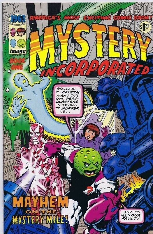 1963 aka Mystery Incorporated #1 ORIGINAL Vintage 1993 Image Comics 