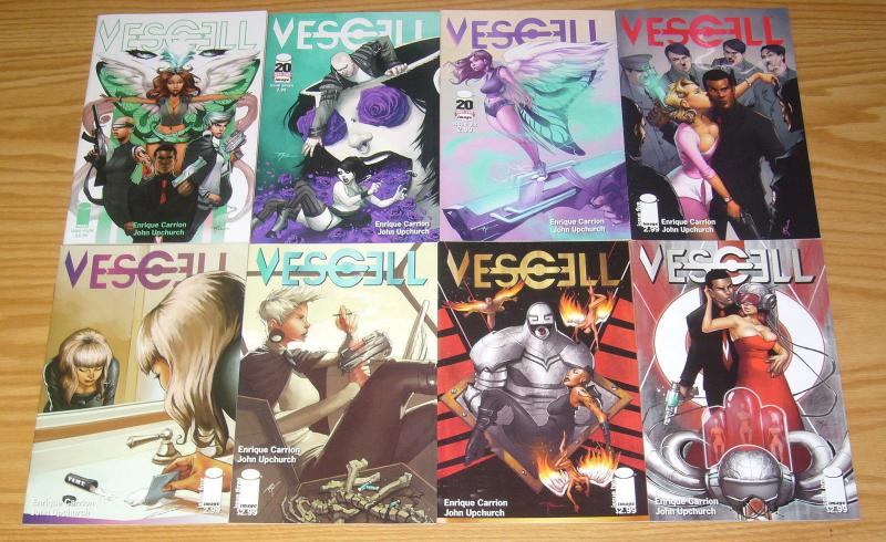 Vescell #1-8 VF/NM complete series - image comics - carrion/upchurch set lot