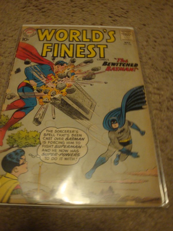 World's Finest Comics #109 Superman & Batman & Robin Curt Swan Cover