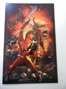 Purgatori #3 (2014) Joyce Chin Virgin Retailer Variant Signed w/coa VF Condition