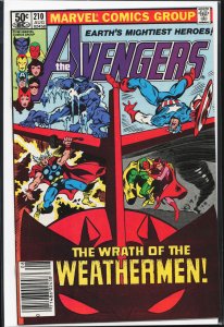 The Avengers #210 (1981) The Avengers