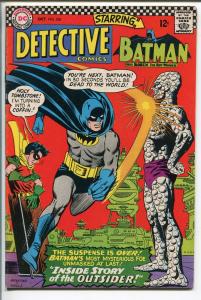 DETECTIVE  #356 1966-DC-OUTSIDER-BATMAN-vf minus