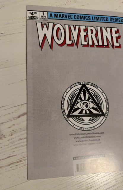 [FOIL] WOLVERINE CLAREMONT & MILLER #1 KAARE ANDREWS EXCLUSIVE MEGACON